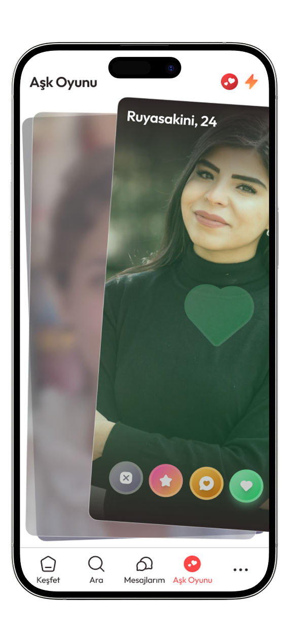 Siberalem Aşk Oyunu profil ekranı